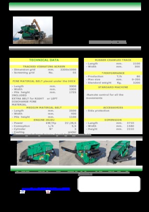 Пересувні грохоти Komplet Kompatto SC 221 