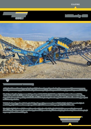 Пересувні грохоти Pilot Crushtec MAXIscalp 600