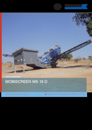 Пересувні грохоти Kleemann MS 19 D