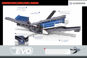 Пересувні грохоти Kleemann MS 952 EVO