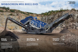 Пересувні грохоти Kleemann MSS 802(i) EVO