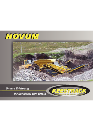 Пересувні грохоти Keestrack Novum 4215
