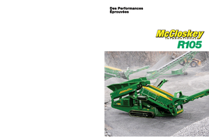 Пересувні грохоти McCloskey R105