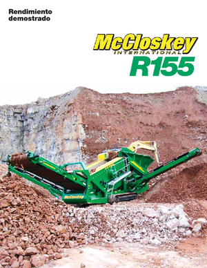Пересувні грохоти McCloskey R155