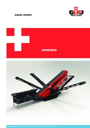 Пересувні грохоти Gipo GS 155/2