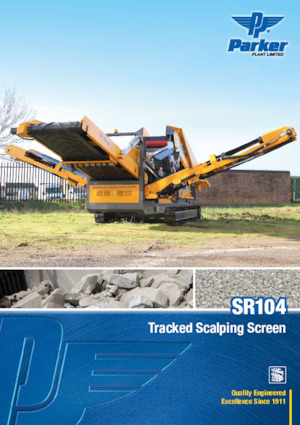 Пересувні грохоти Parker SR104