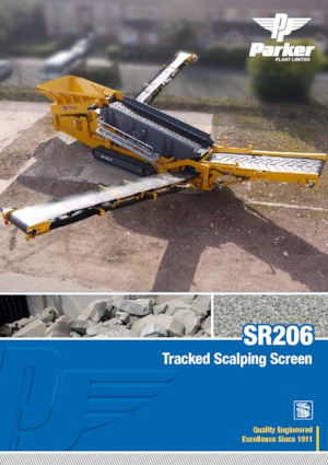 Пересувні грохоти Parker SR206