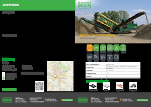 Пересувні грохоти RESTA TH2