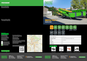 Пересувні грохоти RESTA TH5-3