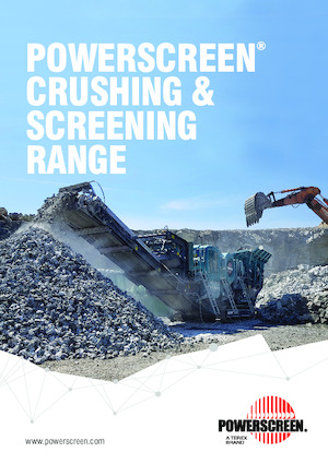Пересувні грохоти Powerscreen Warrior 2100 Triple Shaft