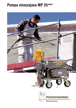 Насоси для змішування Putzmeister MP 25 Mixit JP-WP/D5K