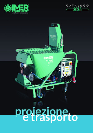 Обладнання для розпилення розчину та транспортування Imer Small 50 Evo