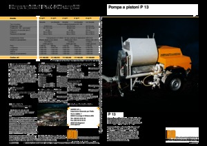 стаціонарні насоси для подачі бетону Putzmeister P 13 EMR KA 230