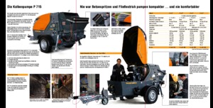 стаціонарні насоси для подачі бетону Putzmeister P 715 TD