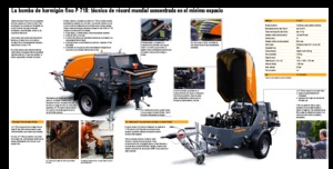 стаціонарні насоси для подачі бетону Putzmeister P 718 TD