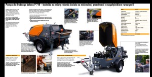 стаціонарні насоси для подачі бетону Putzmeister P 718 TD