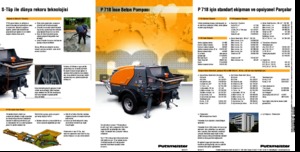 стаціонарні насоси для подачі бетону Putzmeister P 718 TD