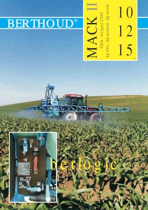 Обприскувачі польові Berthoud Mack II 12