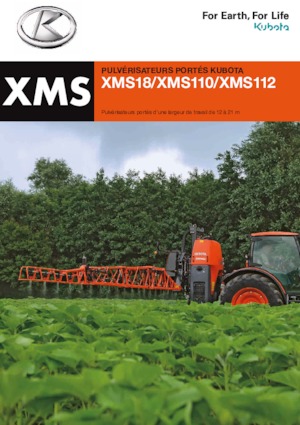 Обприскувачі польові Kubota XMS108