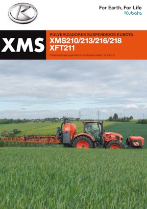 Обприскувачі польові Kubota XMS213