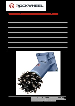 Установочні фрезерні головки (гідр.) Rockwheel by ROCK.ZONE AX 30