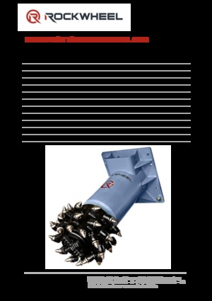 Установочні фрезерні головки (гідр.) Rockwheel by ROCK.ZONE AX 30