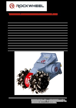 Установочні фрезерні головки (гідр.) Rockwheel by ROCK.ZONE G 60