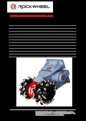 Установочні фрезерні головки (гідр.) Rockwheel by ROCK.ZONE G 60