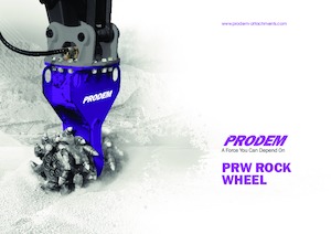 Установочні фрезерні головки (гідр.) Prodem PRW300