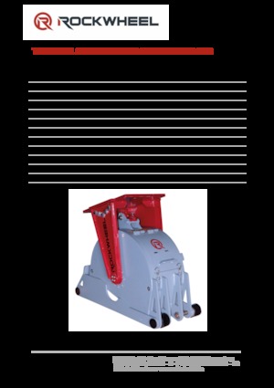 Установочні фрезерні головки (гідр.) Rockwheel by ROCK.ZONE RR 300