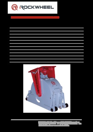 Установочні фрезерні головки (гідр.) Rockwheel by ROCK.ZONE RR 300