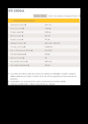 Установочні фрезерні головки (гідр.) Epiroc ER 1500xl