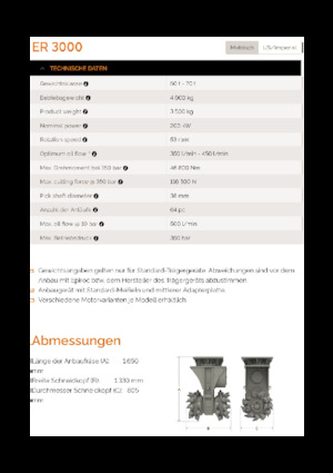 Установочні фрезерні головки (гідр.) Erkat ER 3000