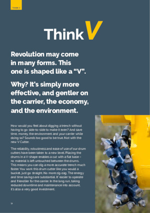 Установочні фрезерні головки (гідр.) Epiroc ER 1500xl