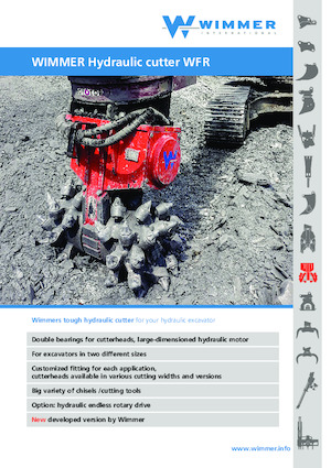 Установочні фрезерні головки (гідр.) WIMMER WFR 150