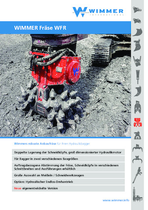 Установочні фрезерні головки (гідр.) WIMMER WFR 150