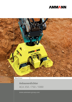 Гібридні поверхневі вібратори Ammann ACA 1000