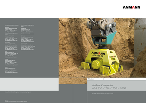 Гібридні поверхневі вібратори Ammann ACA 350 R