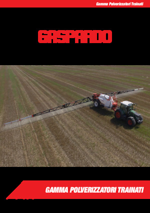 Причіпні польові обприскувачі Gaspardo Campo 22C