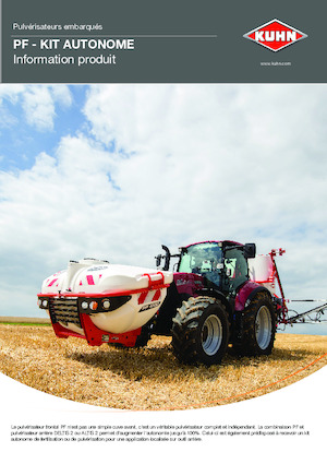 Обприскувачі польові Kuhn PF Select