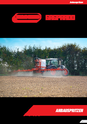 Обприскувачі польові Gaspardo Tempo Ultra 1600 Isotronic