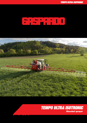 Обприскувачі польові Gaspardo Tempo Ultra 1600 Isotronic