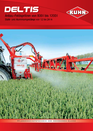 Обприскувачі польові Kuhn Deltis 1000 RHPM