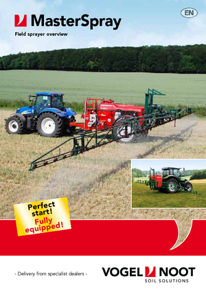 Обприскувачі польові Vogel & Noot MasterSpray IS 1000