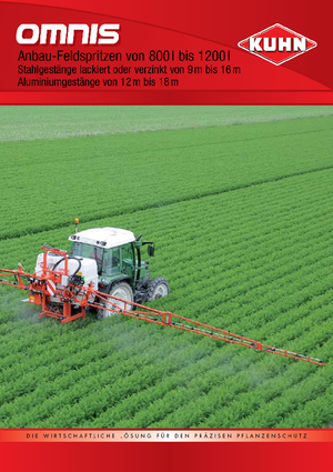 Обприскувачі польові Kuhn Omnis 800