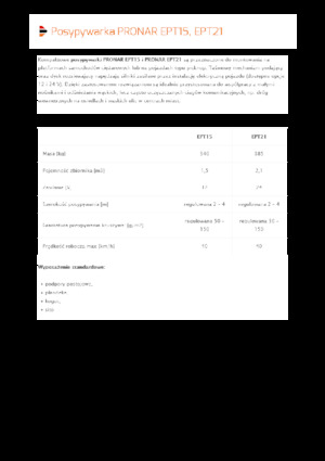 Монтажні розширювальні комплекти Pronar EPT 21