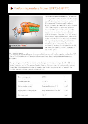 Монтажні розширювальні комплекти Pronar SPT 70 