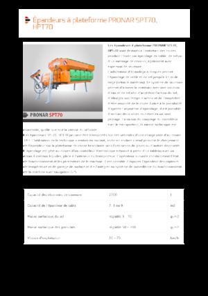 Монтажні розширювальні комплекти Pronar SPT 70 