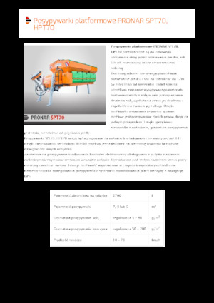 Монтажні розширювальні комплекти Pronar SPT 70 