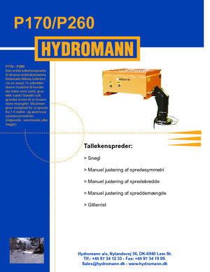 Монтажні розширювальні комплекти Hydromann P 170
